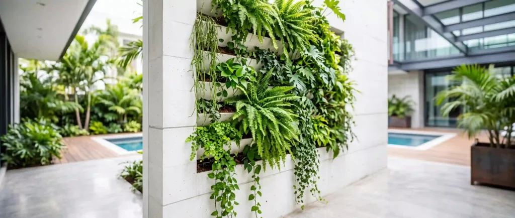 jardines verticales en interior