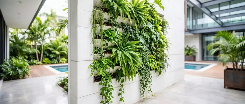 jardines verticales en interior